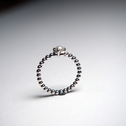 珍珠系列 #a132 珠珠戒指 第5張的照片