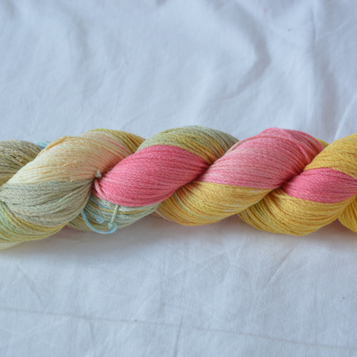 手染め糸 シルクコットン ethnic nijiyarn 毛糸 nijiyarn 通販