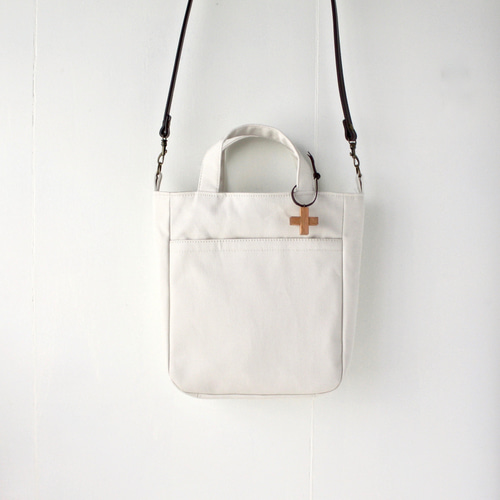 Small Shopping Bag - White