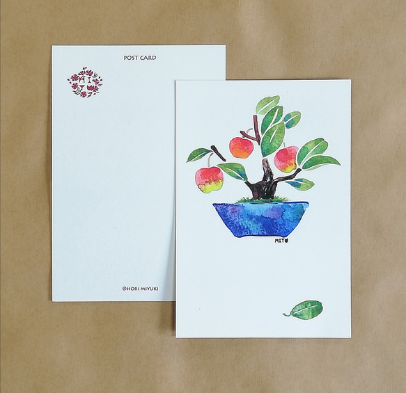 MIYUオリジナルポストカード ＊ミニ盆栽シリーズ＊ 5枚目の画像