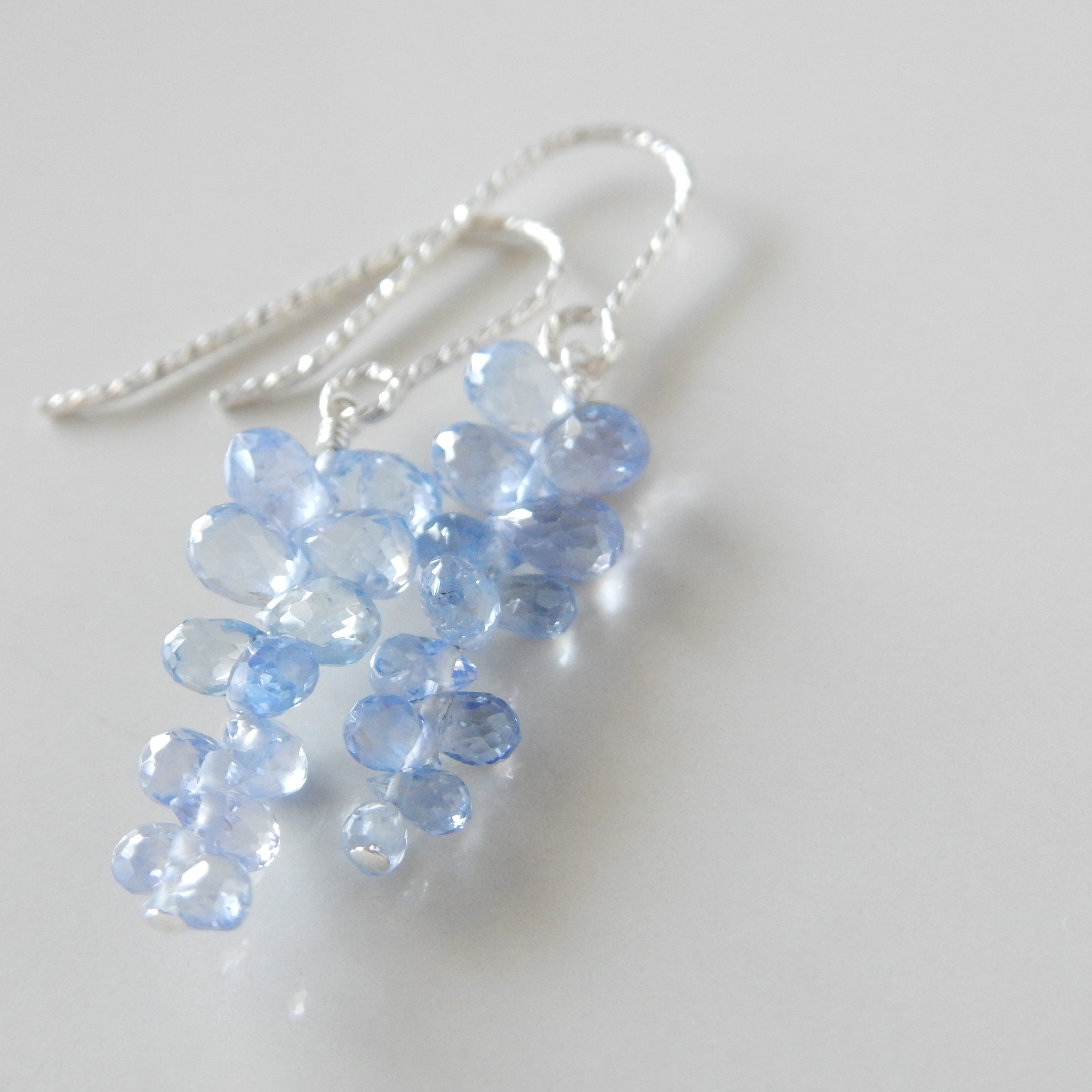 セイロンサファイアピアス/イヤリング SV925【1304】