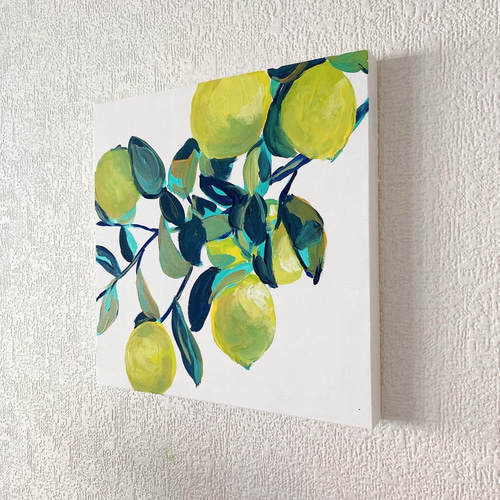 原画】レモンの絵 絵画 Hang 通販 15892385｜Creema(クリーマ)