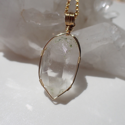 希少⚜️アンティーククリスタルペンダントトップ⚜️水晶 原石 【公式