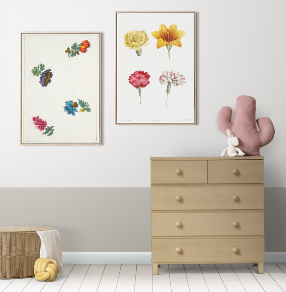 【NO.441】フラワーアートポスター花柄ナチュラルインテリア可愛い植物ボタニカルハガキA3A2A1B5B4B3B2B1 7枚目の画像