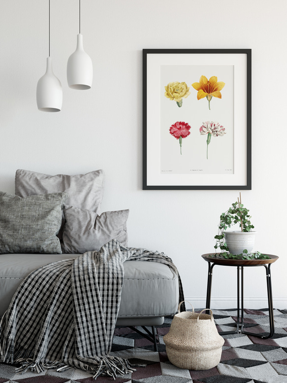 【NO.441】フラワーアートポスター花柄ナチュラルインテリア可愛い植物ボタニカルハガキA3A2A1B5B4B3B2B1 10枚目の画像