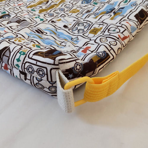 ◇33×33サイズ・.｡*・ゴム交換可能タイプ グレー後ろゴム1つタイプのみ