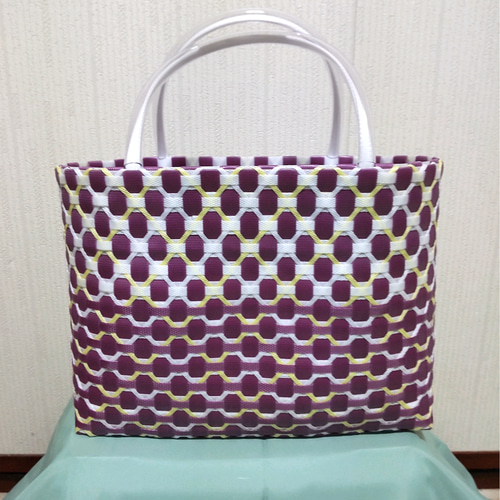 ppバンドのプラカゴ 、ちょっとしたお出かけに！とても軽いのに意外と