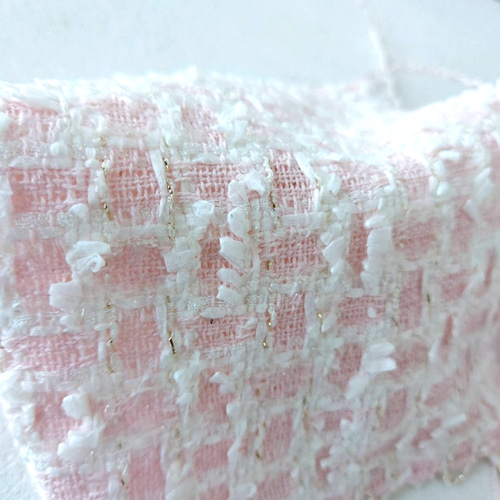 限定送料込み】ミロス社の尾州ツイード と 本革 の スマホポシェット