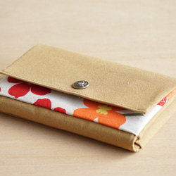 Gift Women - Clutch Wallet/cell phone wallet/floral 3枚目の画像