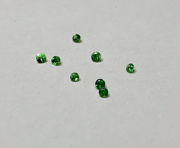 一点もの K18 Universe Tsavorite リング/ 受注制作 7枚目の画像