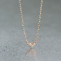 イエロートパーズ トライアングル ゴールドネックレス ジュエリーツツミ K10イエローゴールドブルートパーズネックレス