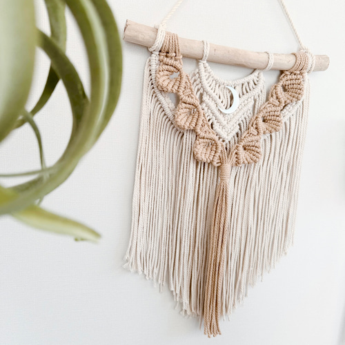 マクラメ タペストリー 個性派】マクラメタペストリー #50 受注製作 タペストリー・壁掛け