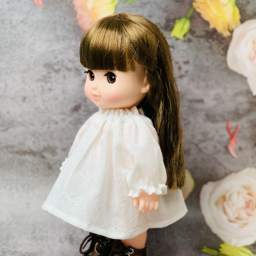 専用ページ  ハンドメイド　エプロンドレス　ワンピース　リバティ　120cm 120cm ハンドメイド子供服 リバティ✳︎田園風フリルエプロン