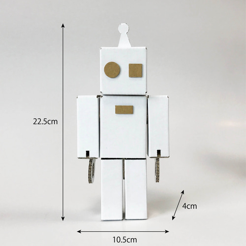 段ボール工作 ロボット 人形 ダンボール おもちゃ ハコロボ おもちゃ