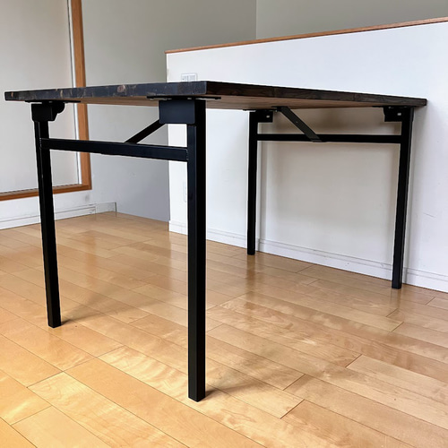 1セット限り 折りたたみダイニングテーブルセット ベンチ