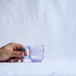 ミニカップ/紫×シアンブルー 5枚目の画像