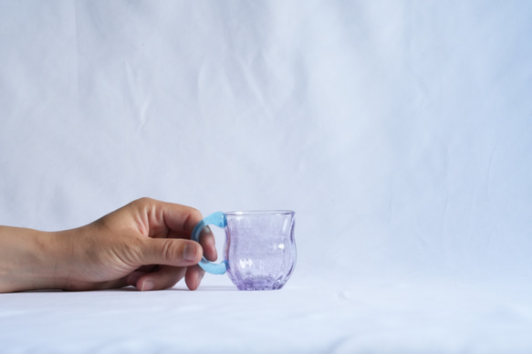 ミニカップ/紫×シアンブルー 5枚目の画像