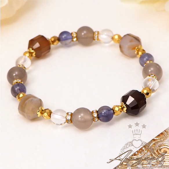 アンティークアゲートブレスレット