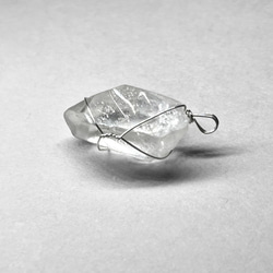 corinto crystal wire wrapping / コリント産水晶sv925ワイヤーラッピング 1 2枚目の画像