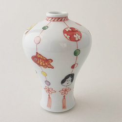 染付梅文壺 一輪挿し・花瓶・花器 双眸（そうぼう）soubou 通販