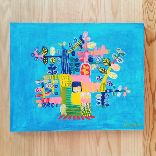22×27㎝「優しい夕空２」F3・油彩・原画 22×27㎝「優しい夕空2」F3・油彩・原画 絵画 かいがのみせ