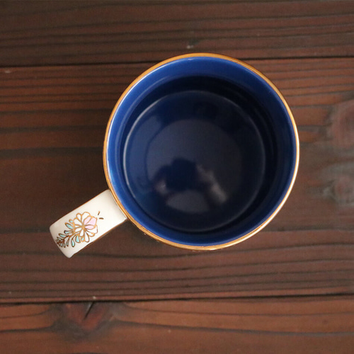 マグカップ コーヒーカップ ベンジャロン焼き ベンジャロン焼 タイ王国