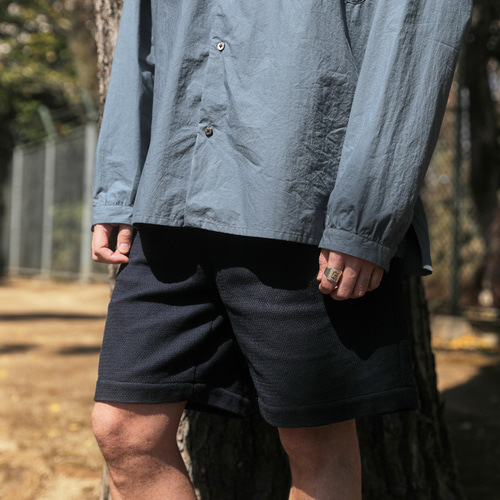 リラックス ワンタック ショートパンツ メンズ ユニセックス ハーフ