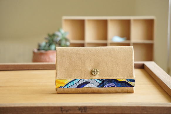 Gift Women - Clutch Wallet/cell phone wallet/floral Mountain 8枚目の画像