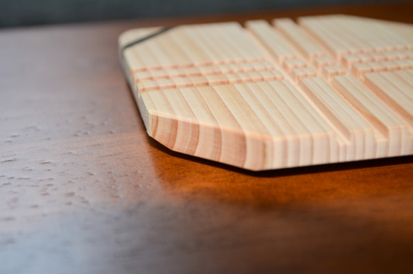 コースター ヒノキ 檜 ノベルティ 木製グッズ グッズ作成 木工 木製ギフト オーダーメイド インテリア プレゼント 3枚目の画像
