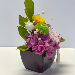 プリザーブド仏花(お供え花) 3枚目の画像