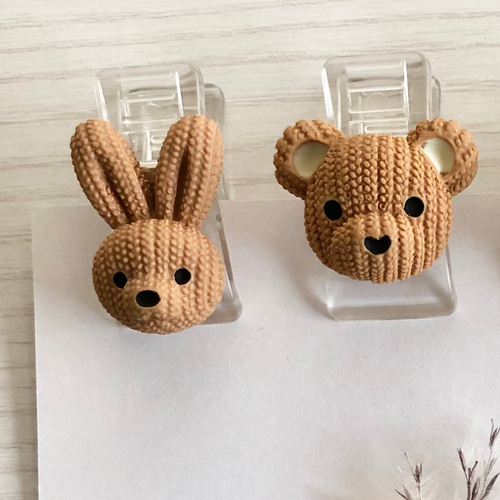 クマコ　2点　ハンドメイド 宅配便専用商品】2.5寸角型がま口財布 ミニ財布 がま口 がまぐち