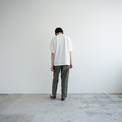 combed cotton/raglan pocket  tshirt /off white/size1・2 9枚目の画像