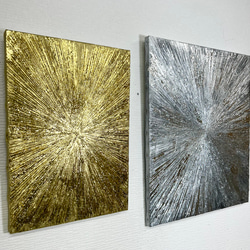 壁掛けアート　YOSUNHEART ♥️金箔漆 12c23d90d67d4a080ab429d939baad