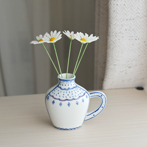 クレイフラワー　マーガレット5本セット 再販＞枯れないマーガレット 5本セット Grand ✿クレイフラワーNO.M5