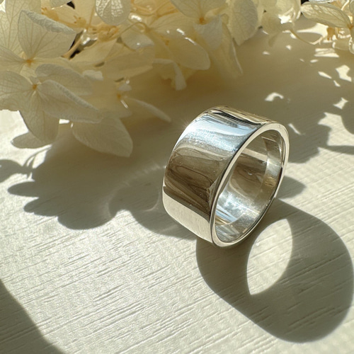 925マット仕上げ平打ちリング 8g Amazon | [ファーストコレクション] マット加工 シルバー リング