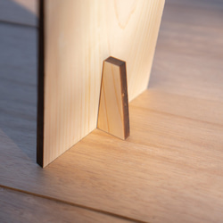 【父の日ギフト】国産ヒノキ100％のほっこりイラストプレート【おにぎり型】／nph08 12枚目の画像