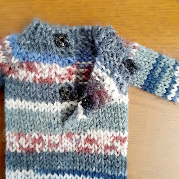 リカちゃんのニットワンピース 4枚目の画像