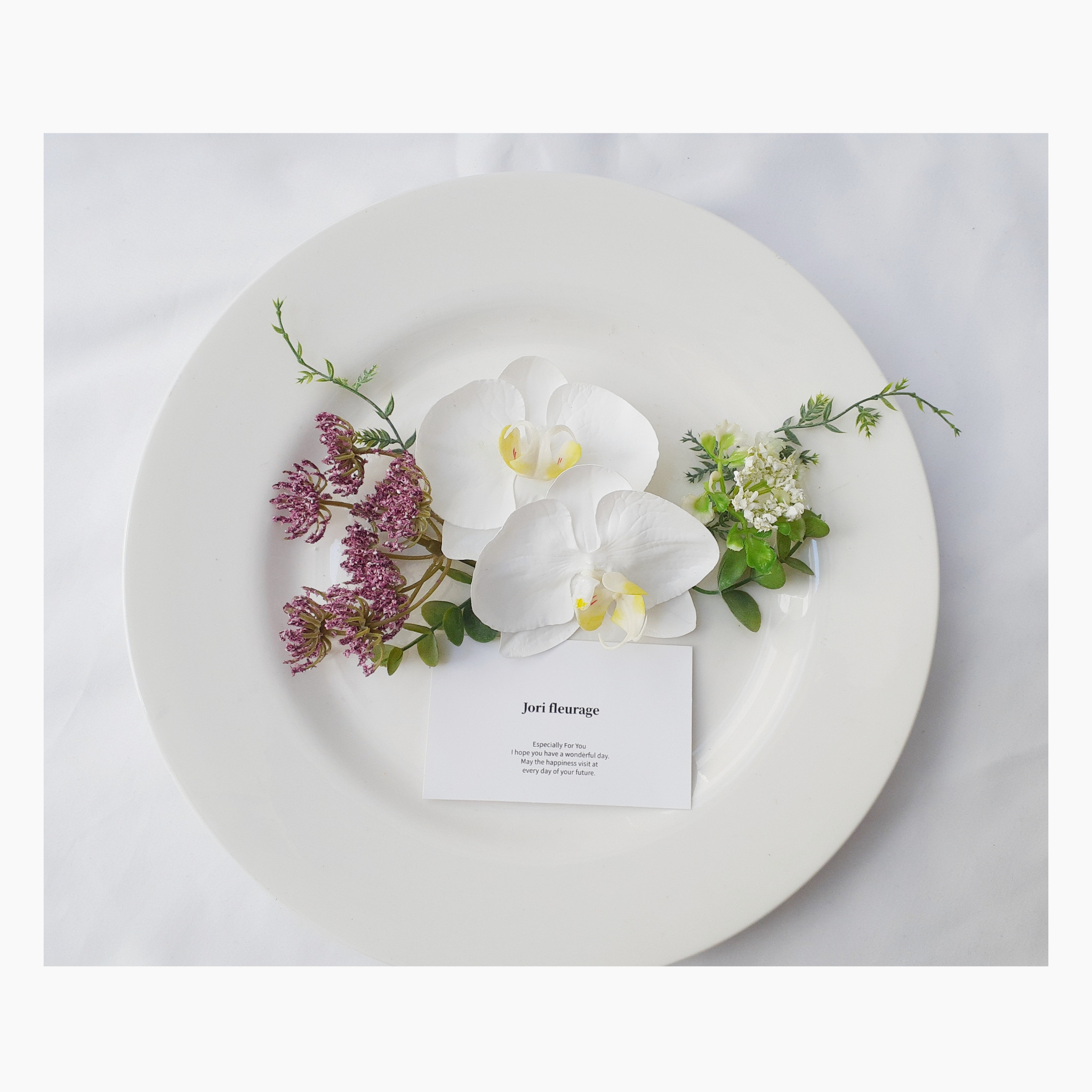 胡蝶蘭  水引 金箔 結婚式 白無垢 成人式 振袖 ヘッドドレス ヘッドパーツ 髪飾り ウエディング