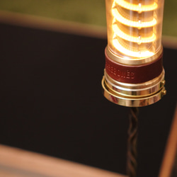 ベアボーンズ　エジソンライト　真鍮カスタムパーツ 5枚目の画像