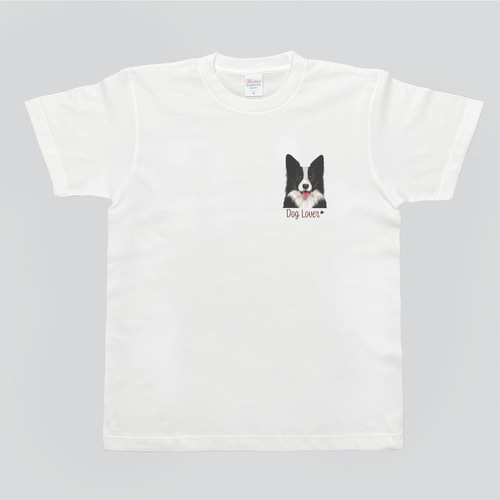 ボーダーコリー 水彩画風 毛色4色 】 Tシャツ おしゃれ かわいい