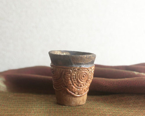 縄文土器 壺 ぶち割れ 陶器 やきもの