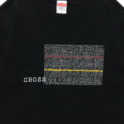 クロスオーバー2・ブラック・Tシャツ【2TN-025-BK】 2枚目の画像