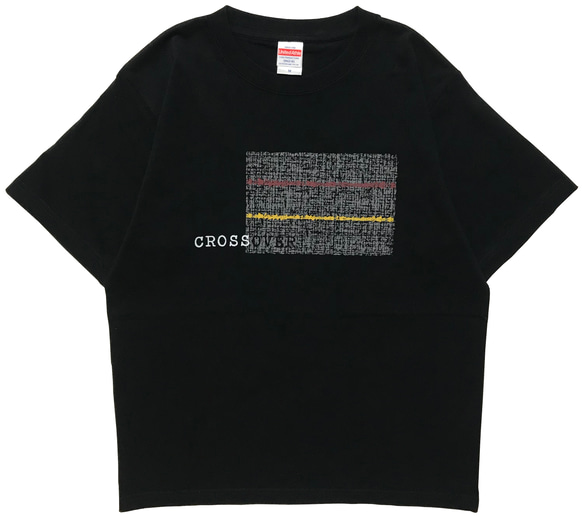 クロスオーバー2・ブラック・Tシャツ【2TN-025-BK】 1枚目の画像