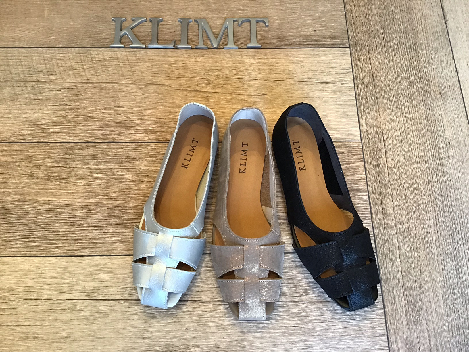 グルカシューズ  BLパール/シャンパンGD/シルバー