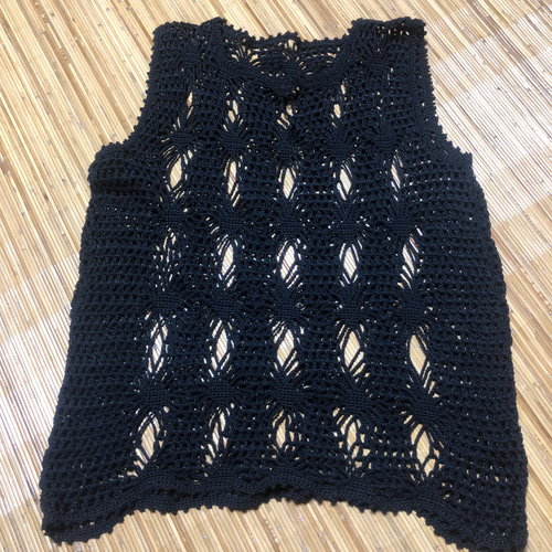 高級コットン ジレ ベスト ハンドメイド ベスト カナリヤ 通販