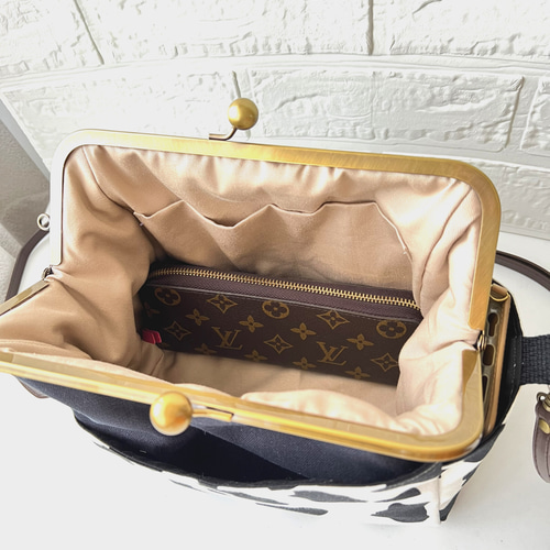 ポケットいっぱい大きめがま口バッグ ショルダーバッグ ルソラ 通販