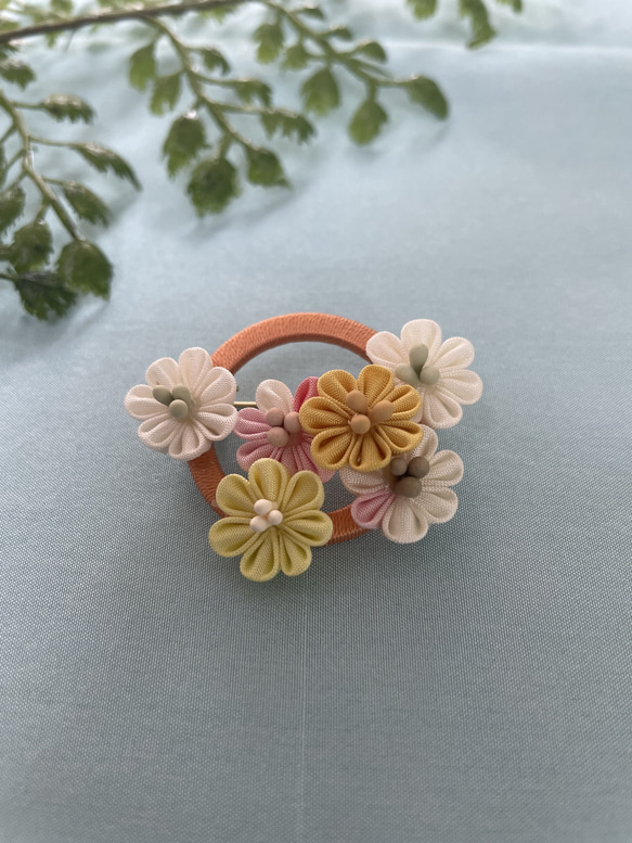 つまみ細工 ブローチ ハンドメイド つまみ細工ブローチ手作りキット／1セット売り – SUNHOSEKI