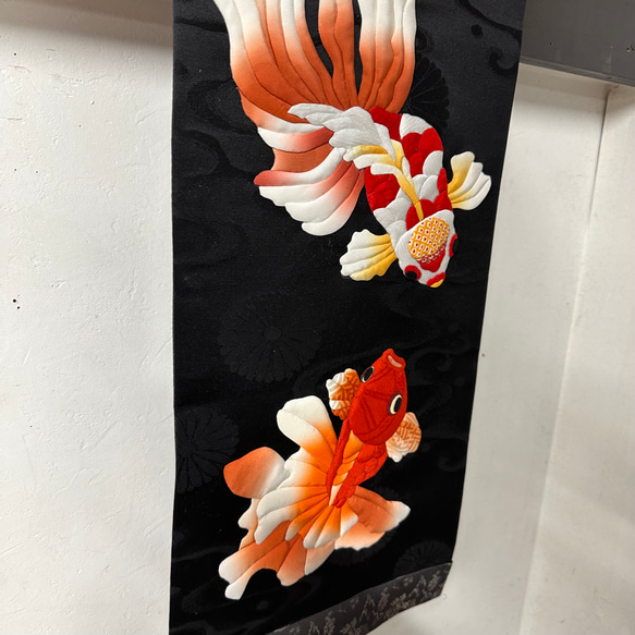 【キット】優雅な金魚のタペストリー 3枚目の画像
