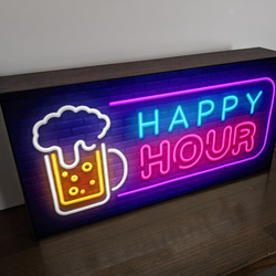 【Lサイズ】ビール 乾杯 パブ 宴会 スナック 酒 パーティー サイン ランプ 看板 置物 雑貨 ライトBOX 3枚目の画像