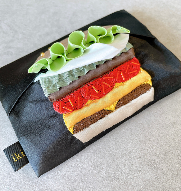 ハンバーガー×ポケットティッシュケース 8枚目の画像